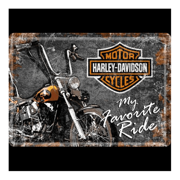 Табличка Харлей Дэвидсон Онли