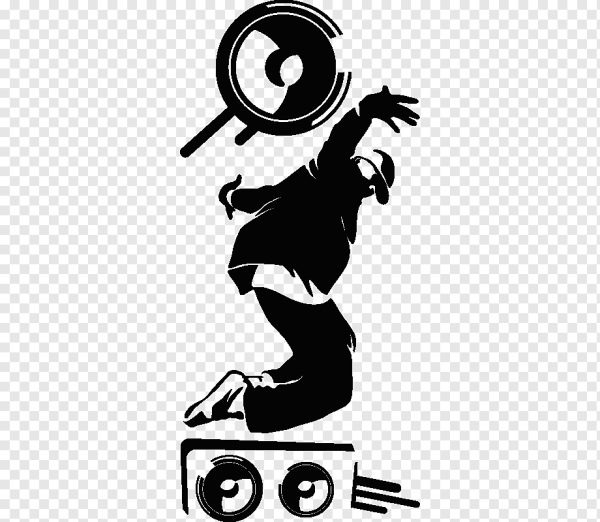 Плакат в стиле хип хоп