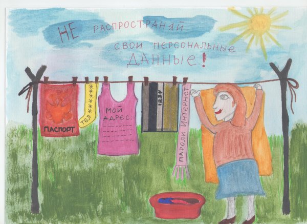 Рисунок на тему защита персональных данных
