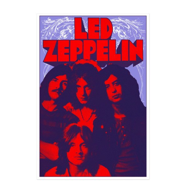 Led Zeppelin плакат