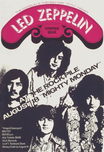 Постеры группы лед Зеппелин