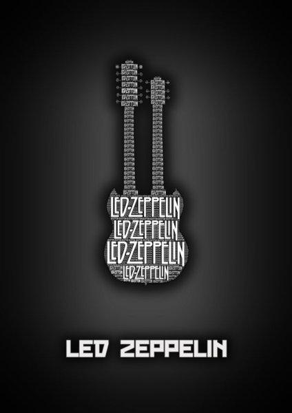 Постер led Zeppelin