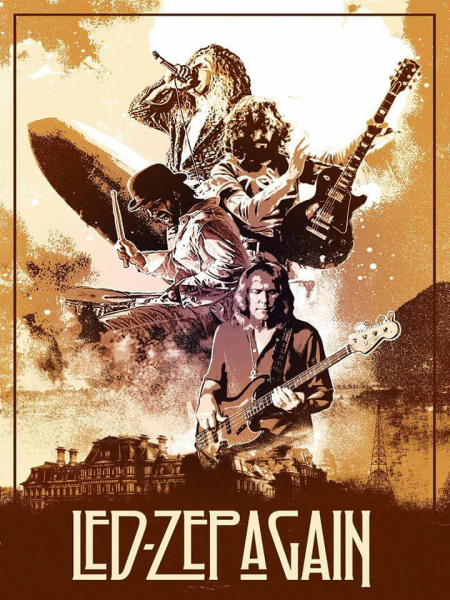 Группа led Zeppelin poster