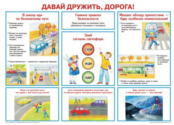 Правила дорожного движения для детей