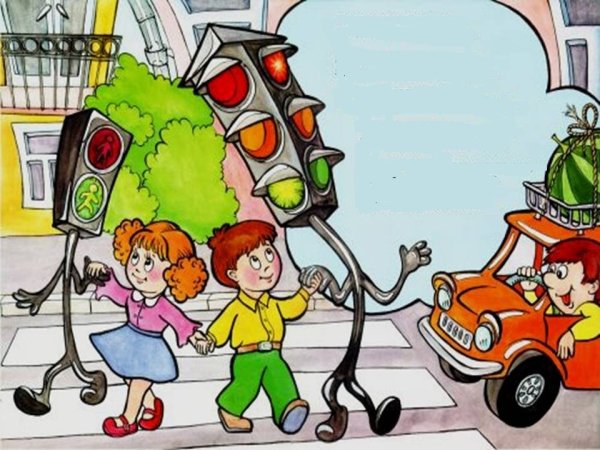 Рисунок на тему ДТП