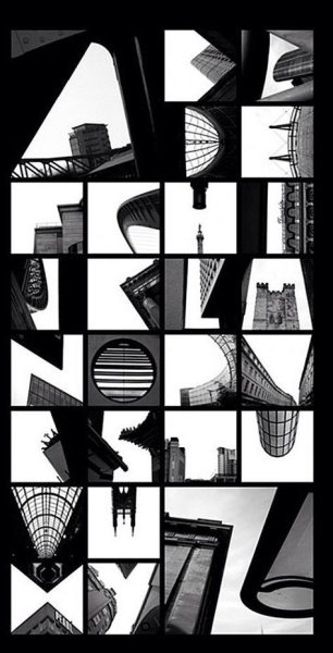 Типографика композиция