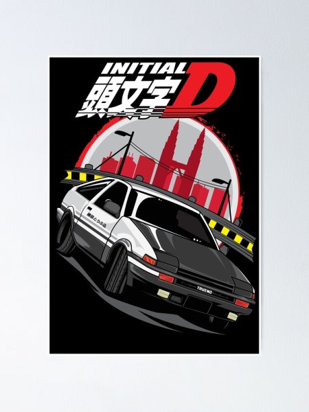 Initial d poster