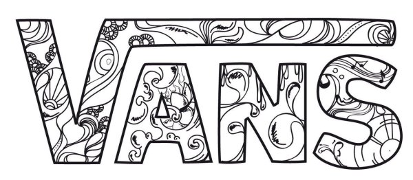 Граффити раскраска