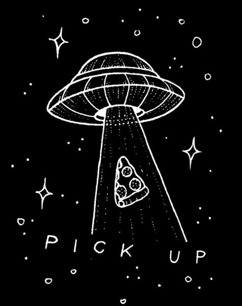 Пицца летающая тарелка