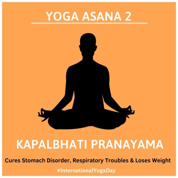 Плакат йога асаны