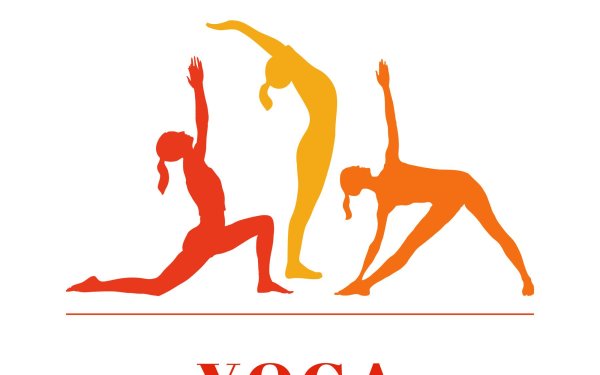 Плакат рекламирующий йогу