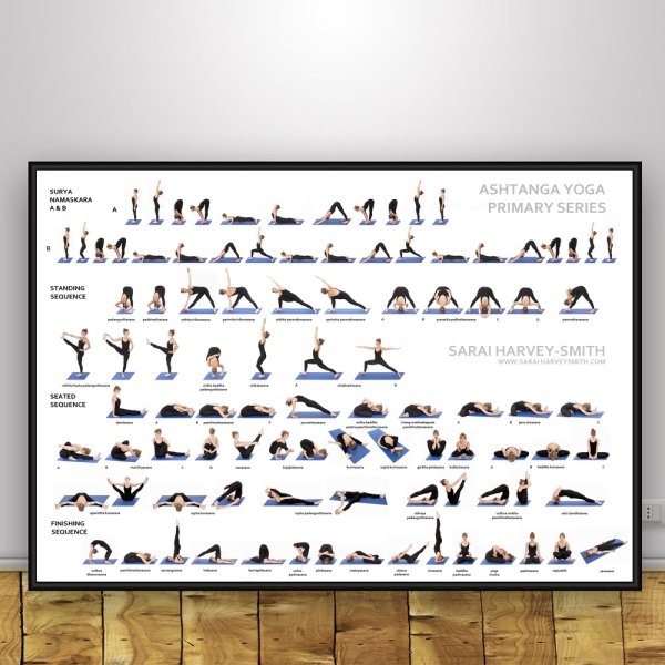 Аштанга йога Постер