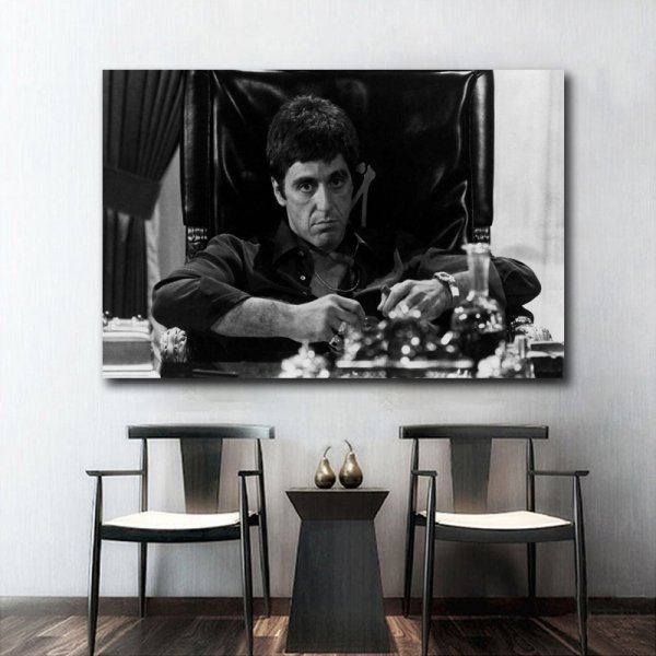 Al Pacino Scarface Постер
