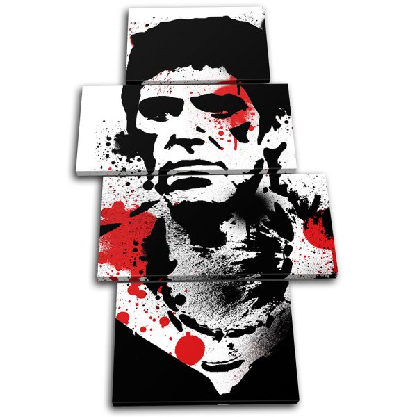 Аль Пачино Тони Монтана чб