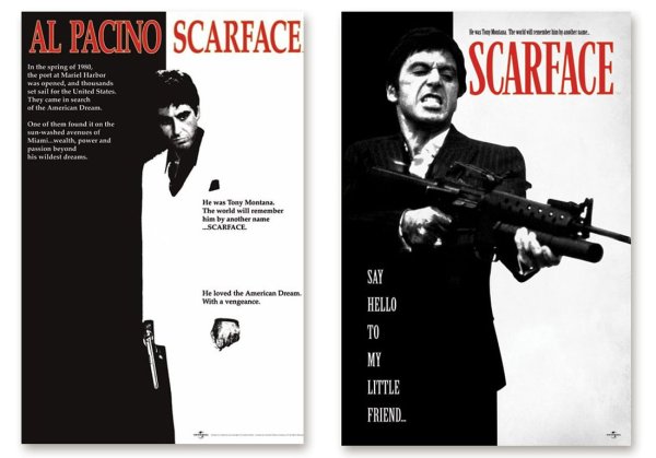 Scarface 1983 Постер