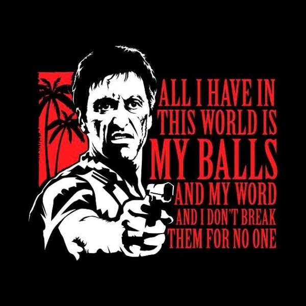 Постеры лицо со шрамом - Scarface (1983)