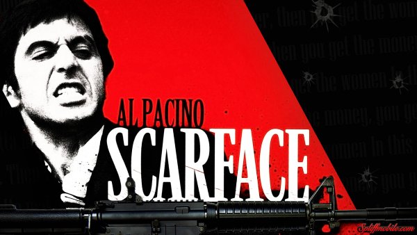 Аль Пачино Scarface плакат