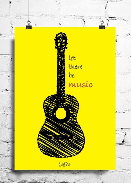 Музыкальный плакат