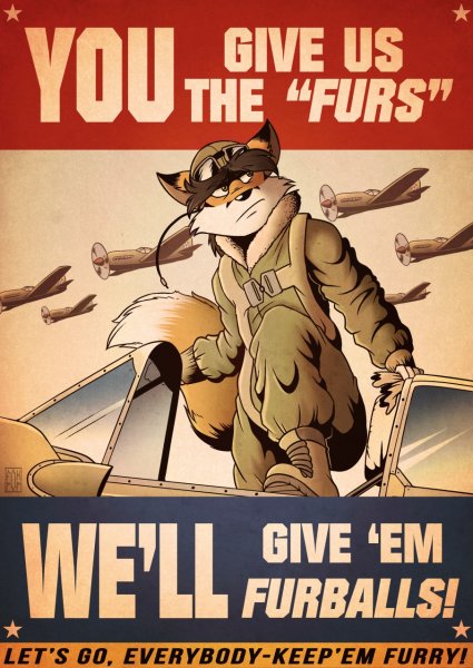 Фурри советские плакаты