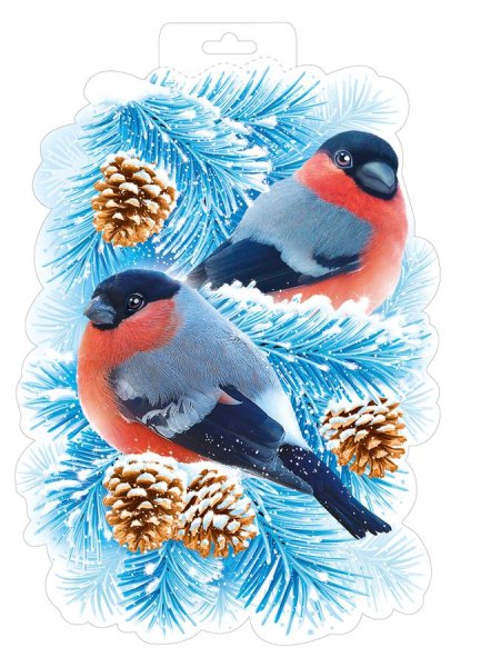 Плакат "Снегирь"