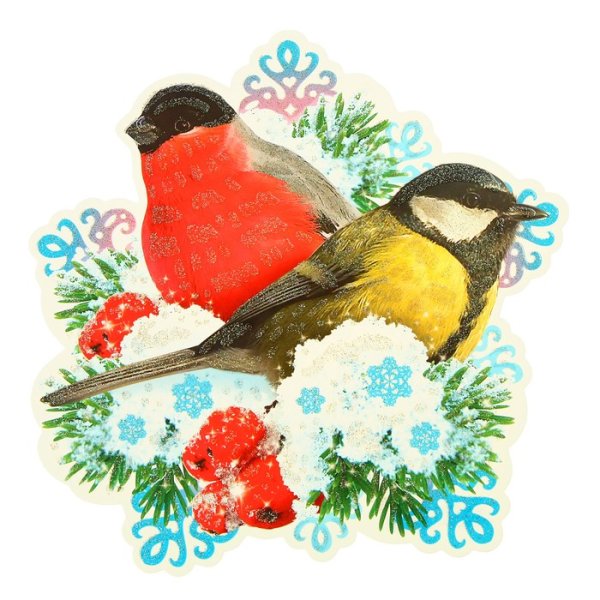 Снегири для украшения к новому году