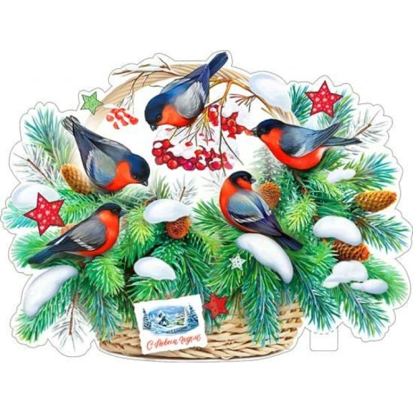 Плакат "Снегирь"