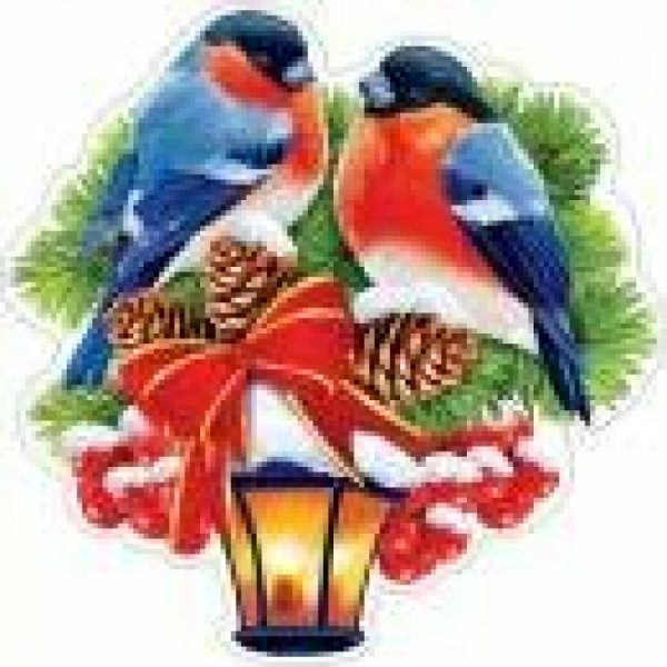Зимние птицы для украшения