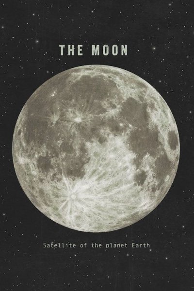 Фазы Луны гравюра