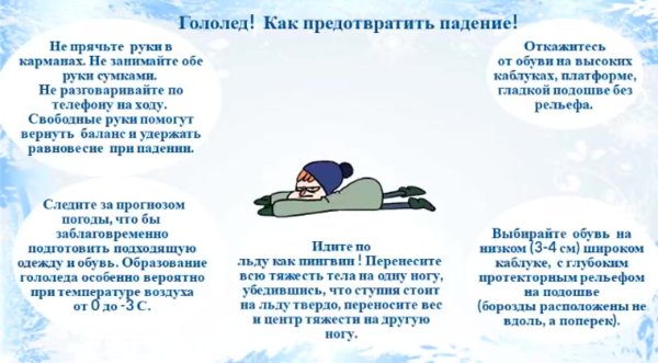 Внимание гололед