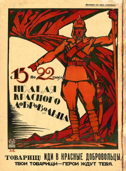 Плакаты красных времен гражданской войны