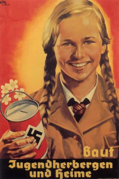 Hitlerjugend propaganda poster