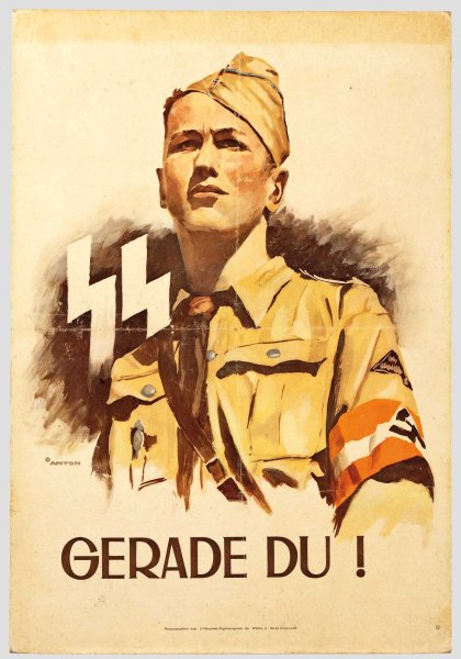 Пропагандистские плакаты красный крест Германия третий Рейх