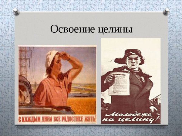Освоение целины