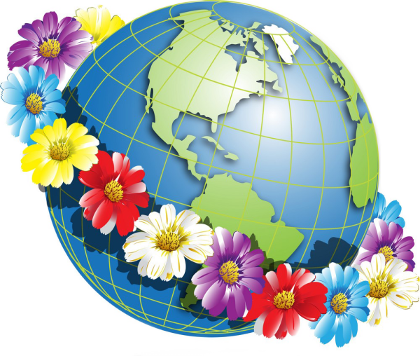 Плакат Глобус Советский