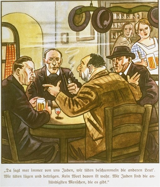 Немецкие плакаты против евреев