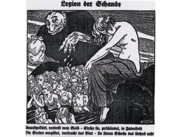 Нацистские плакаты против евреев