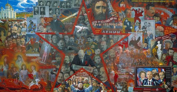 Картина Великий эксперимент Глазунова