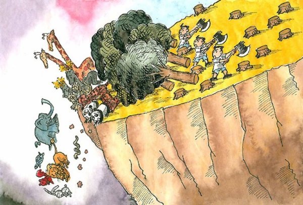 Знаки защиты природы