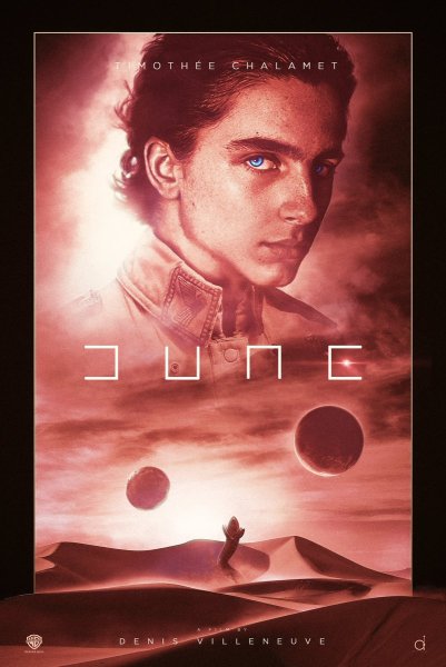 Тимоти Шаламе Дюна Постер