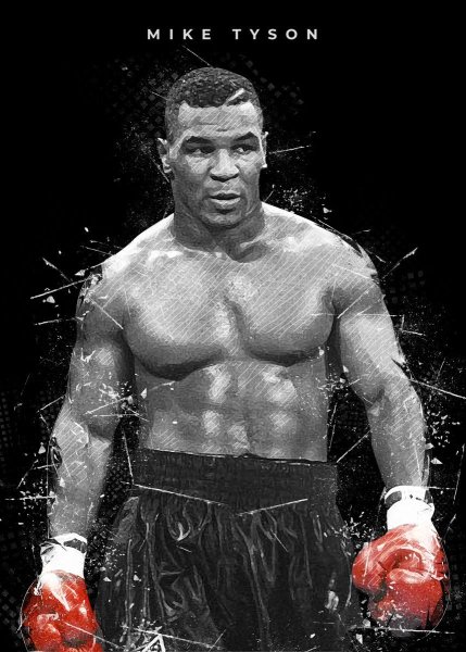 Poster Boxing Tyson Тайсон