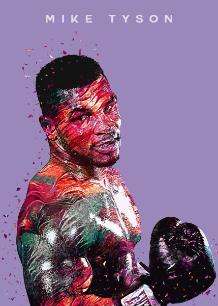 Плакат майка Тайсона