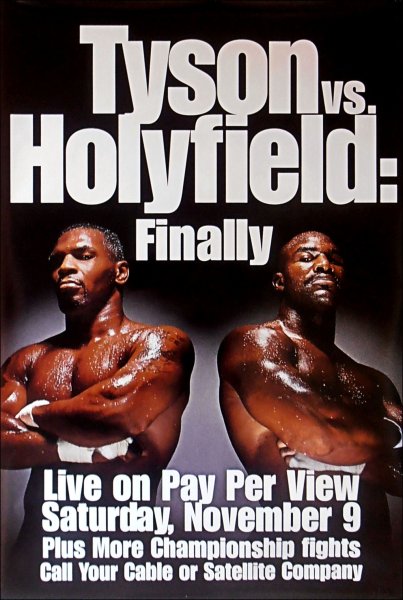 Poster Boxing Tyson Тайсон