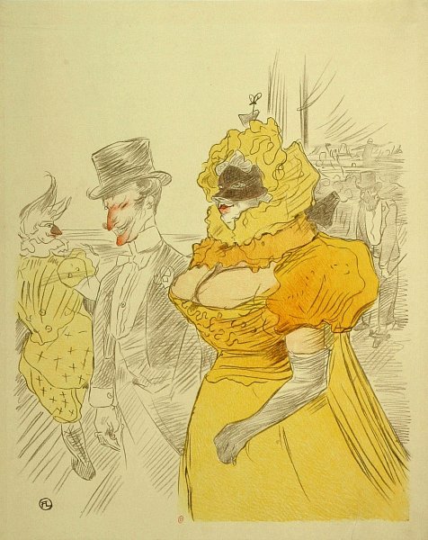 Тулуз Лотрек Аристид Брюан в Амбассадер