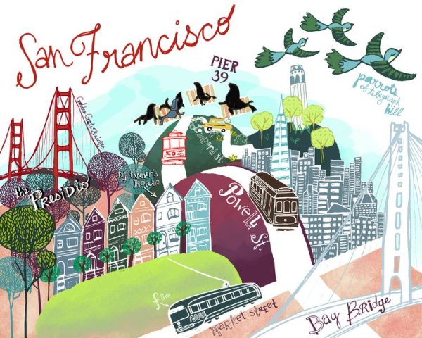 New York печать