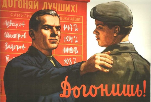 Плакат с призывом к труду