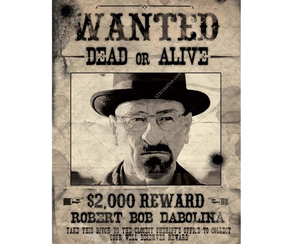 Рамка wanted