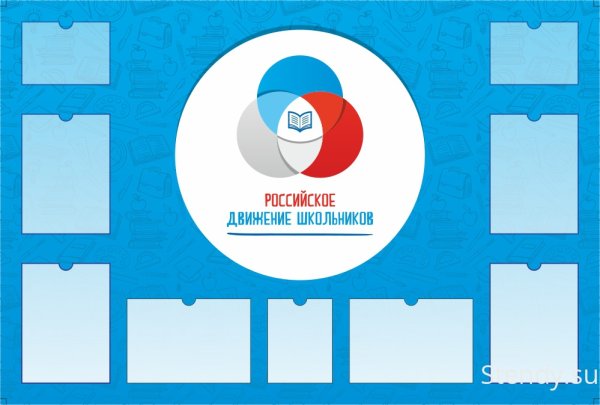 Стенд РДШ В школе