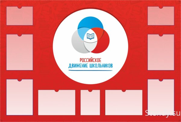 Российское движение школьников стенд