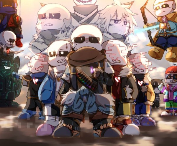 Инк x Cross!Chara