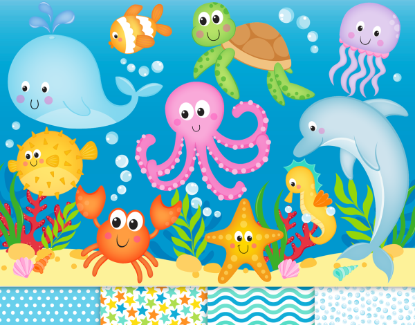 Under the Sea animals